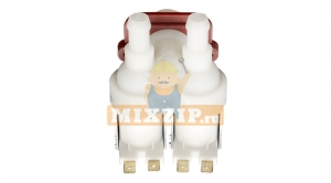 Электромагнитный клапан подачи воды для стиральной машины Вирпул (Whirlpool) 481227118086 / 481281729054, фото 7 | MixZip