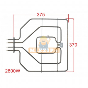 Тэн (нагревательный элемент) для плиты Бош Сименс (Bosch Siemens) 471369, фото 3 | MixZip