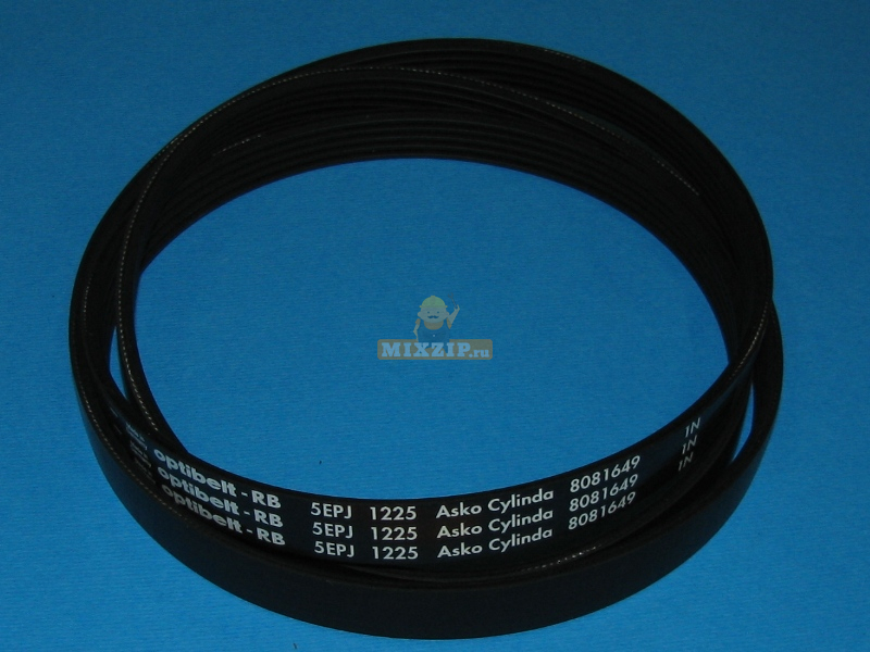 Ремень OPTIBELT 5EPJ 1225 8081649  для стиральной машины Asko Gorenje 8081649