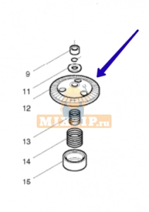      Makita 9077, 9077S 226788-6,  1 | MixZip