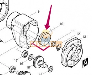  26   Makita DP4001, DP4003 226529-0,  1 | MixZip