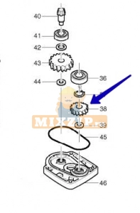  29  Makita HR2010 226458-7,  1 | MixZip