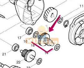    7-32  Makita DP4001 226136-9,  1 | MixZip