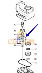  43  Makita HR2010 226459-5,  1 | MixZip