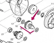    7-32  Makita DP4001 226136-9