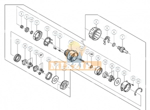    Hitachi DV14DSFL, DV18DSFL 333349,  1 | MixZip