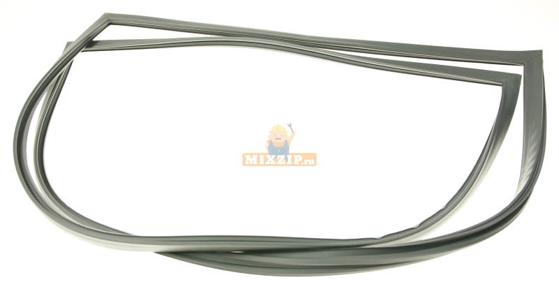 Уплотнитель 101x57см  для холодильника Haier 0060810243A Темный, черный