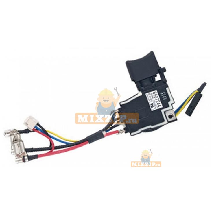 ВыключательTG573FSB-3 шуруповерта Makita DDF458 650724-4 по низкой цене ...