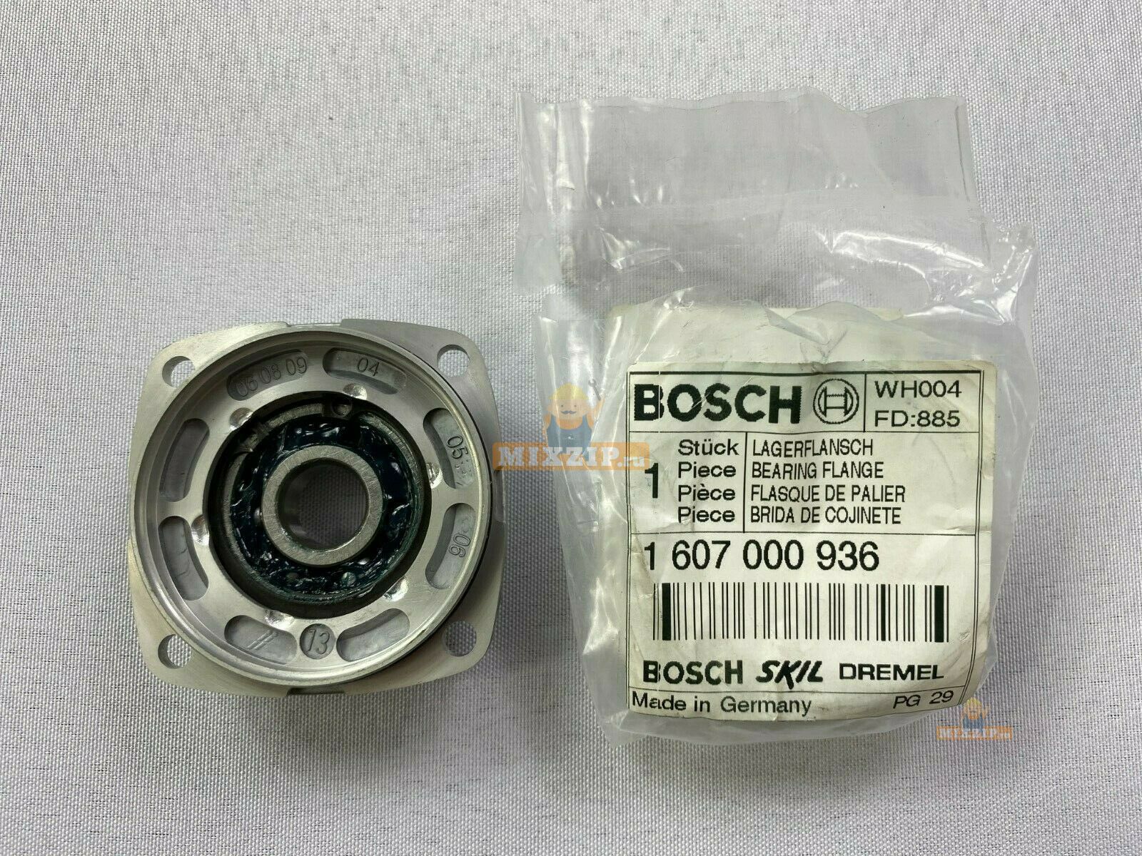 Опорный фланец болгарки УШМ Bosch GWS 9-150 C (0601345603) 1607000936 ...