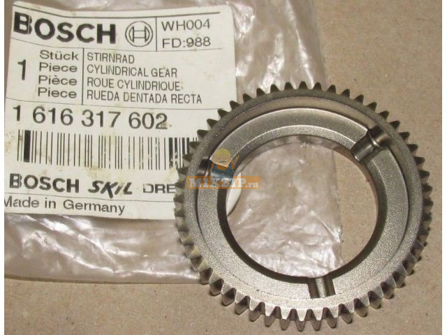 Шестерня перфоратора Bosch GBH 2-24 DSE (0611218603) 1616317602