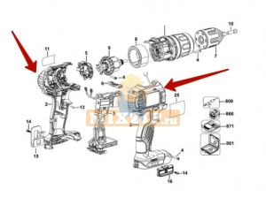   DeWALT DCD730 Type 10 N377754,  1 | MixZip