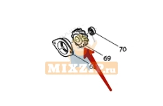 Шестерня торцовочной пилы Makita LS1221 226482-0, фото 1 | MixZip