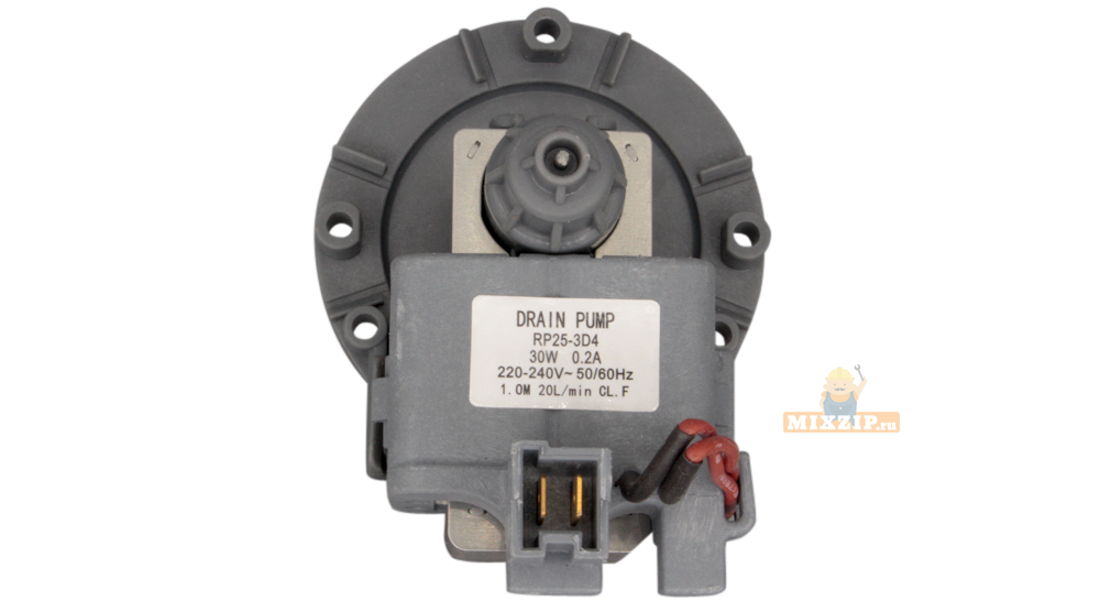 Помпа для стиральной машины Indesit, Ariston 30w RP25-3D4 China