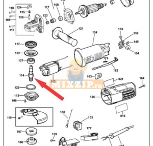    DeWALT DWE4119 Type 1 N318739,  1 | MixZip