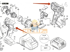   Bosch GDX 180-LI 18 V (3601JG5221) 1600A01E10,  1 | MixZip