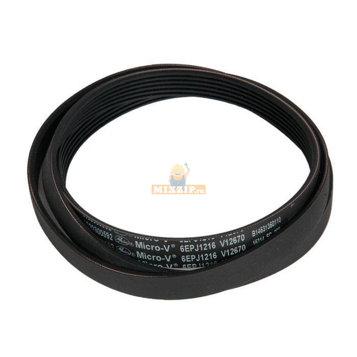 Ремень для стиральной машины Haier 0020300592 6EPJ1216 V12527