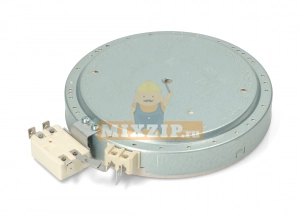 Конфорка для стеклокерамической плиты Bosch Siemens 1200W 1652032944, фото 1 | MixZip
