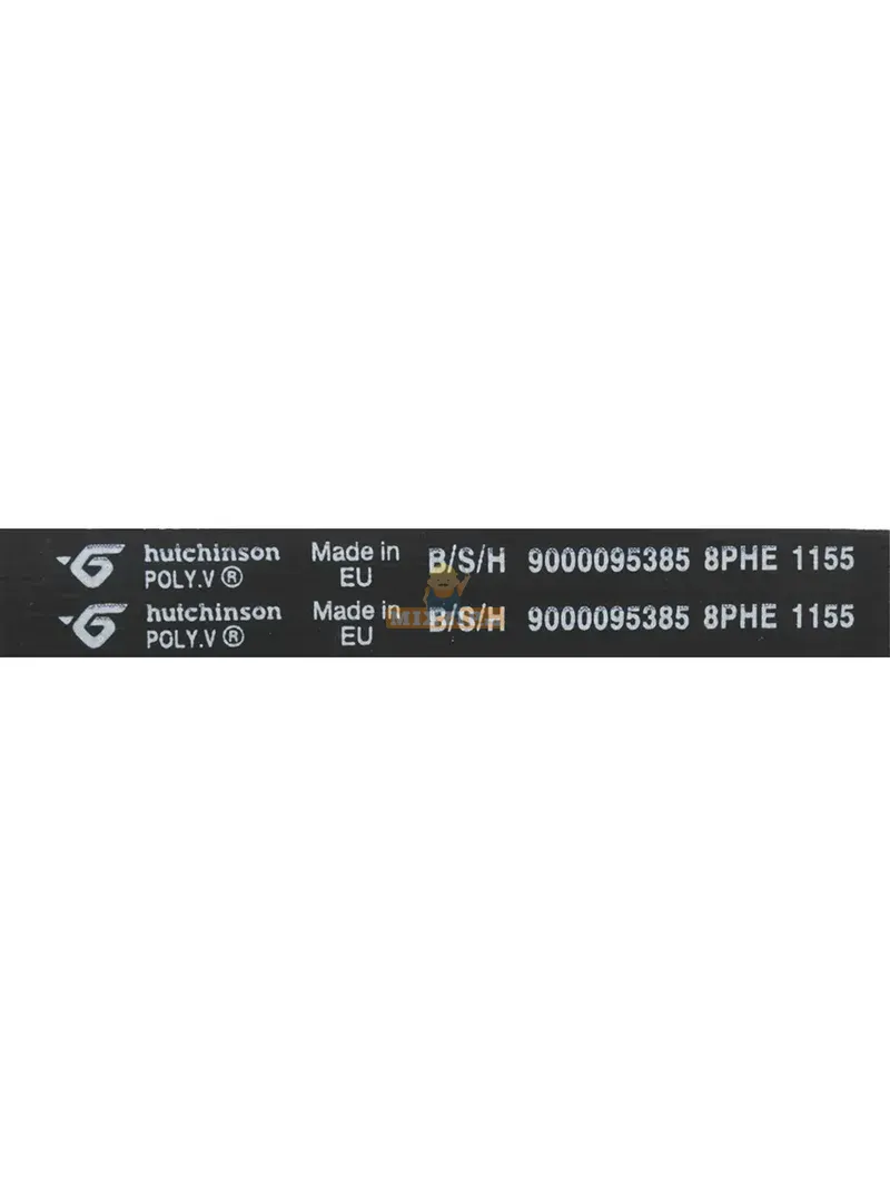 Ремень 9000095385 8PHE 1155 для стиральной машины Bosch, Siemens, 00449623