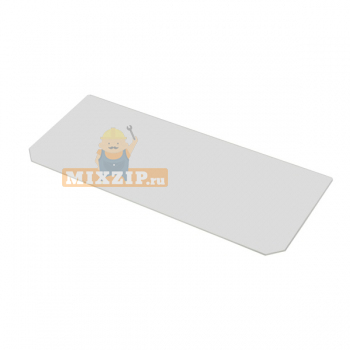Полка (стекло) холодильника Hotpoint-Ariston Indesit 046179, 527x215x4mm 2X45D СКОСЫ