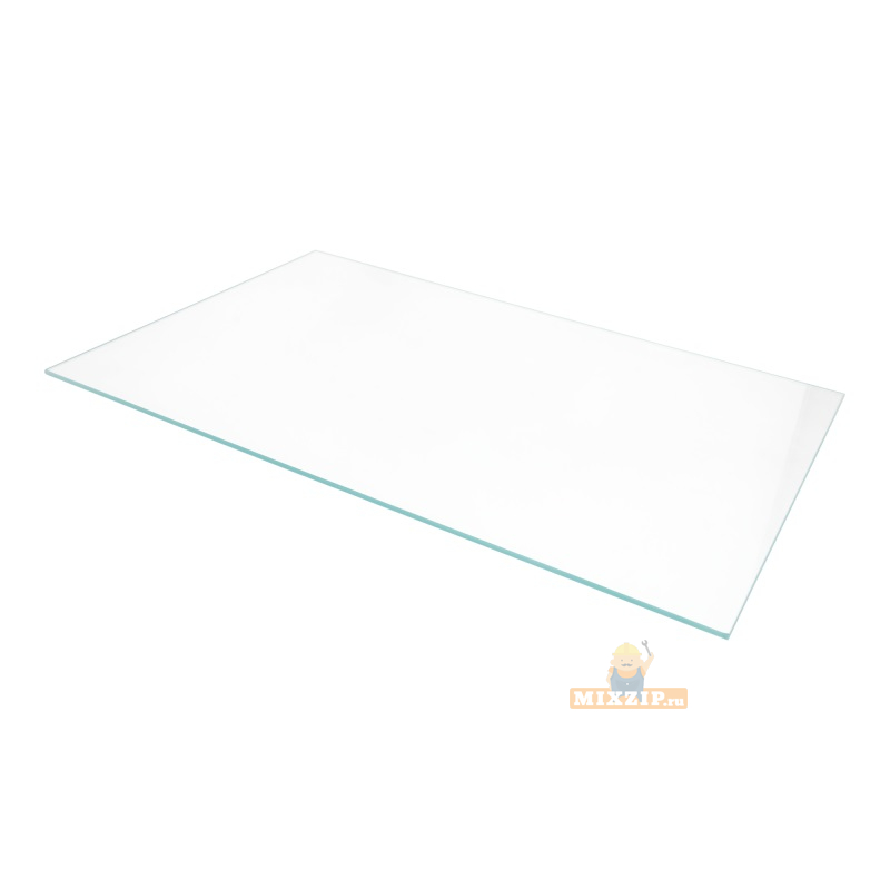 Полка 12531000002109 холодильника MIDEA, DEXP, AVEX, HIBERG, KRAFT 480X400x4mm
