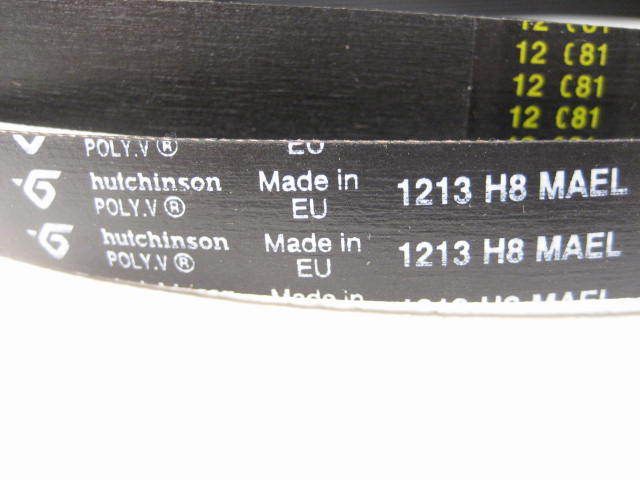 Ремень Hutchinson 1213 H8 MAEL стиральной машины Indesit, Hotpoint-Ariston