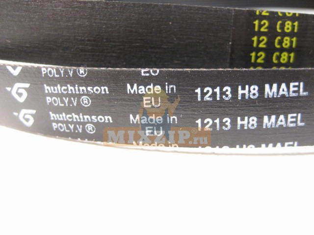 Ремень Hutchinson 1213 H8 MAEL стиральной машины Indesit, Hotpoint ...